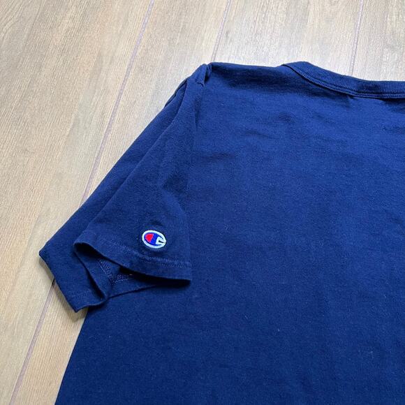 Vintage 90s Champion Atlanta Olympics 1996 Embroidered Crew Neck Tee Size L Y2K - Picture 8 of 10